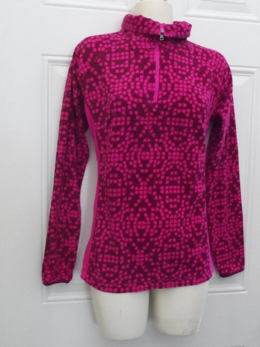 Columbia- fleece sport 1/2 zip sweater size M